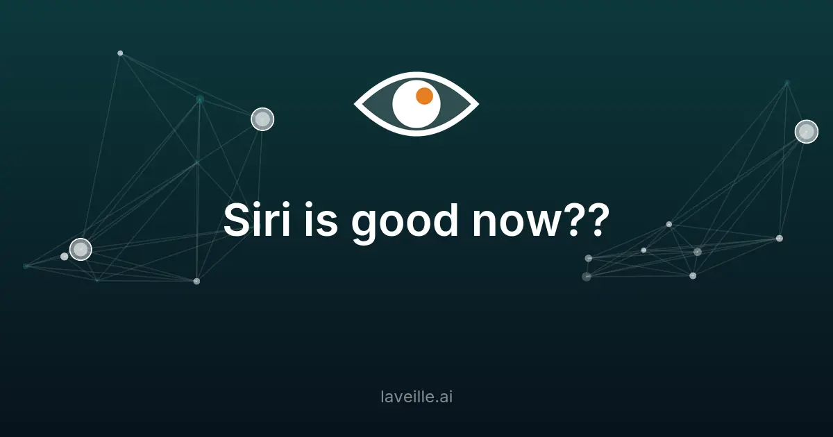Apple améliore Siri : une révolution pour l'IA