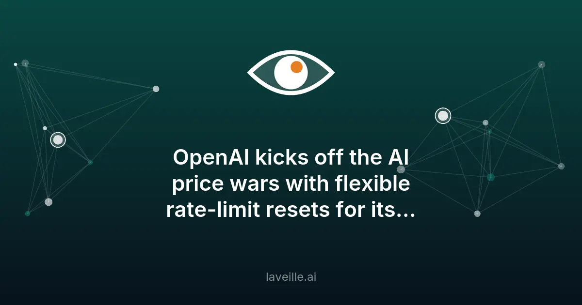 OpenAI flexibilise Codex face à la concurrence d'Anthropic