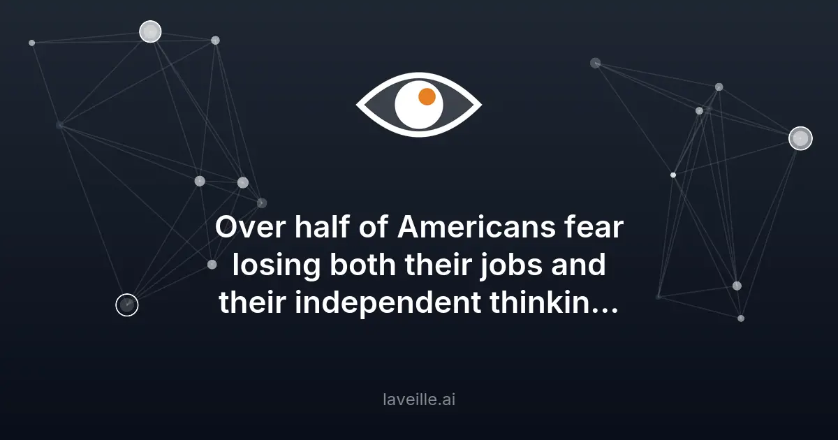 IA : 64% des Américains craignent pour leur emploi