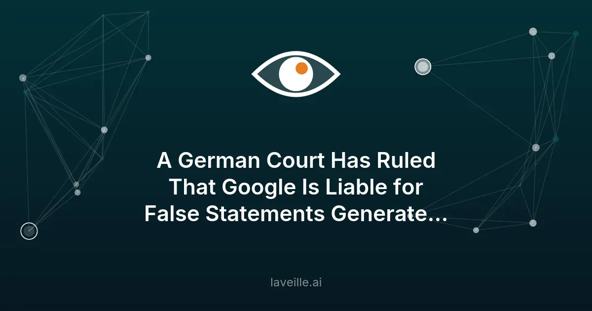 Google jugé responsable des erreurs de son IA Overviews