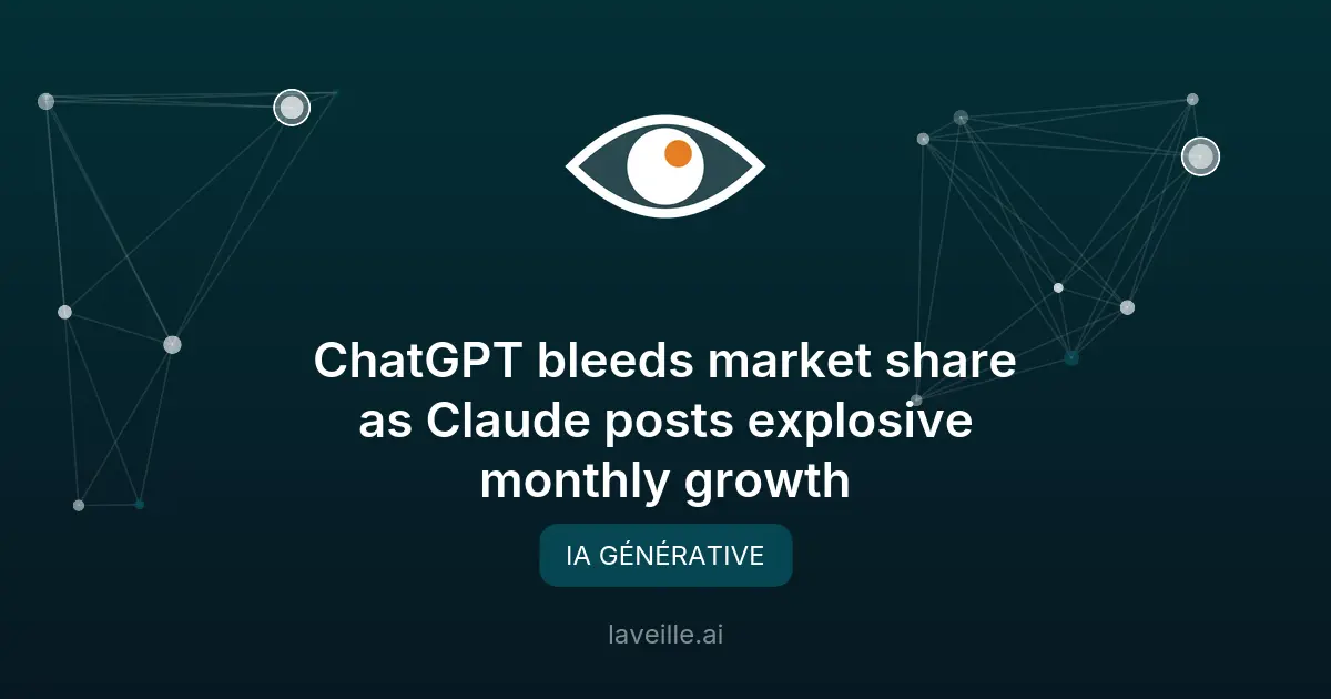 Claude et Gemini : Croissance explosive sur le marché de l'IA