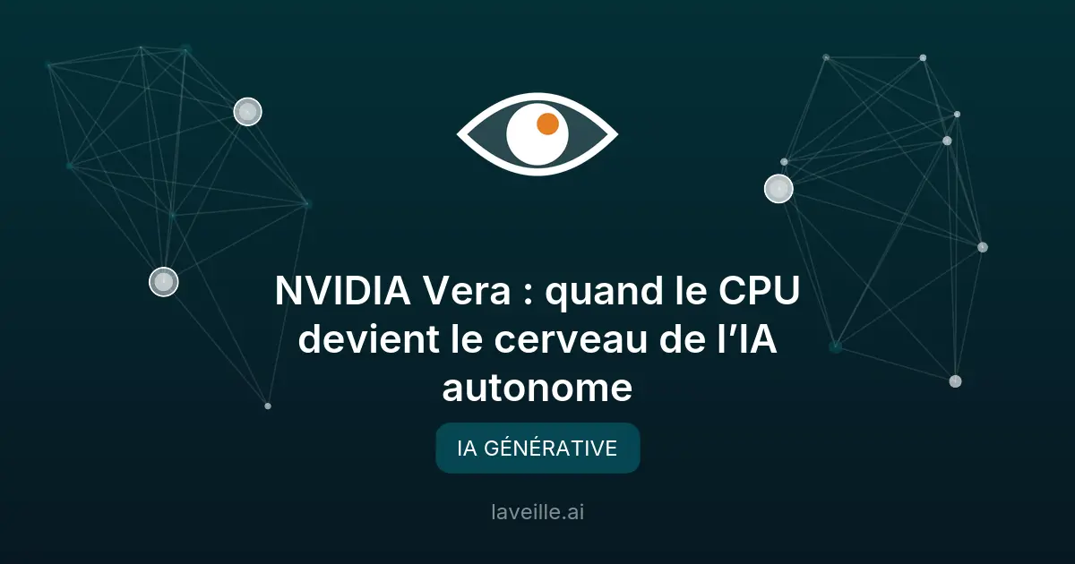 NVIDIA Vera : Révolution dans l'IA autonome