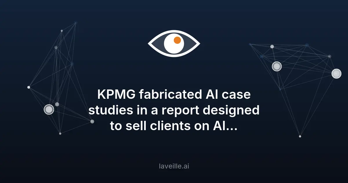 Scandale KPMG : rapport IA avec études de cas fictives