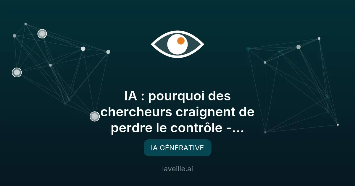 Risques IA : perte de contrôle selon Yoshua Bengio