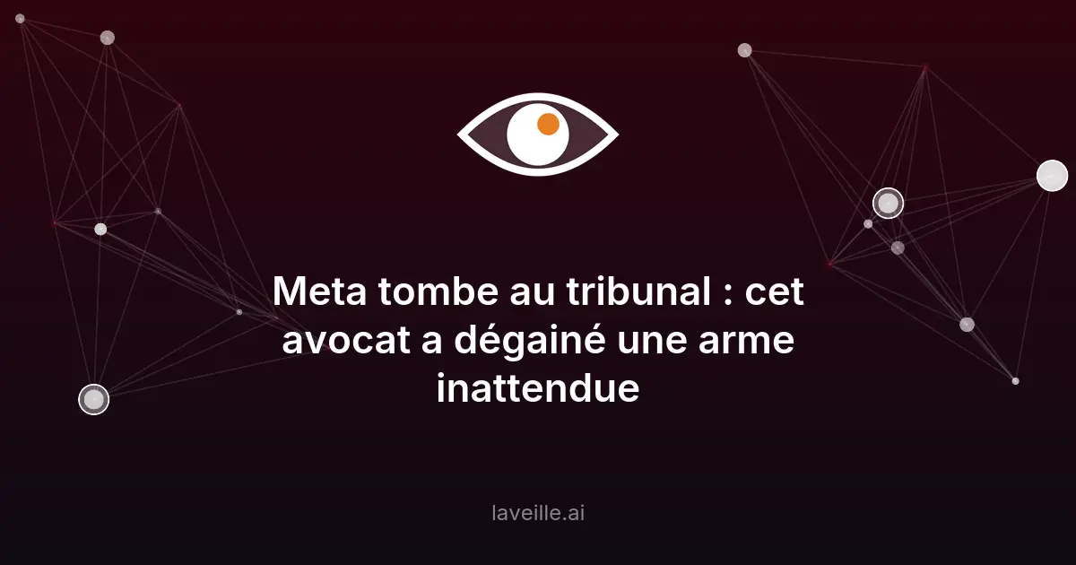 Meta condamné : l'IA au cœur d'un procès historique