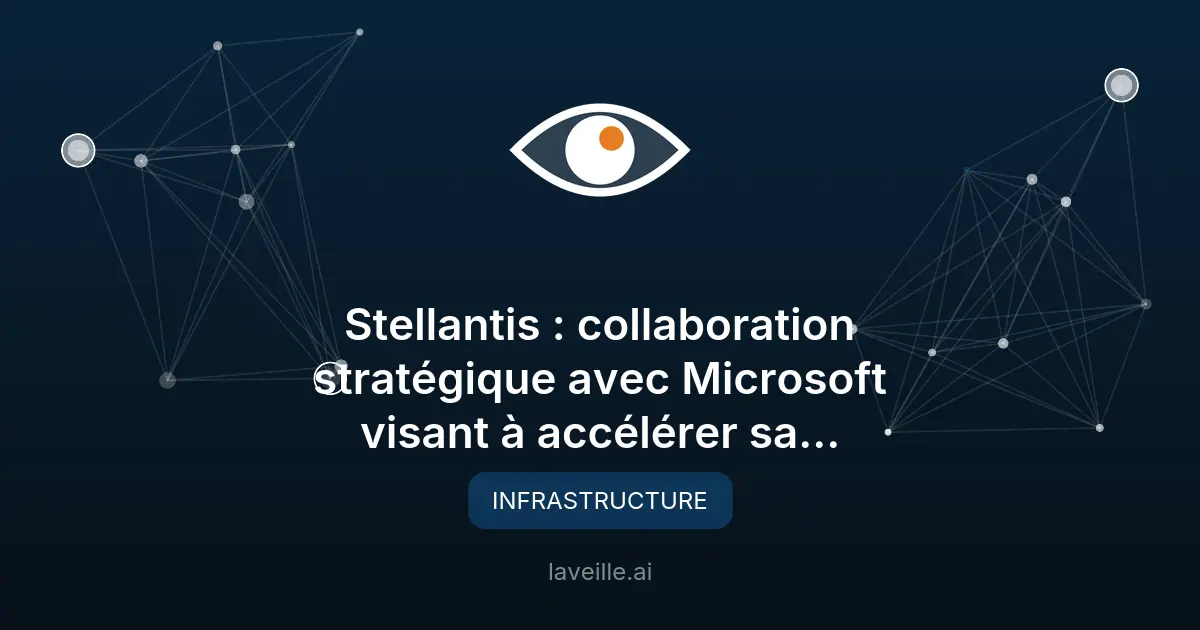 Stellantis et Microsoft : alliance pour la transformation numérique
