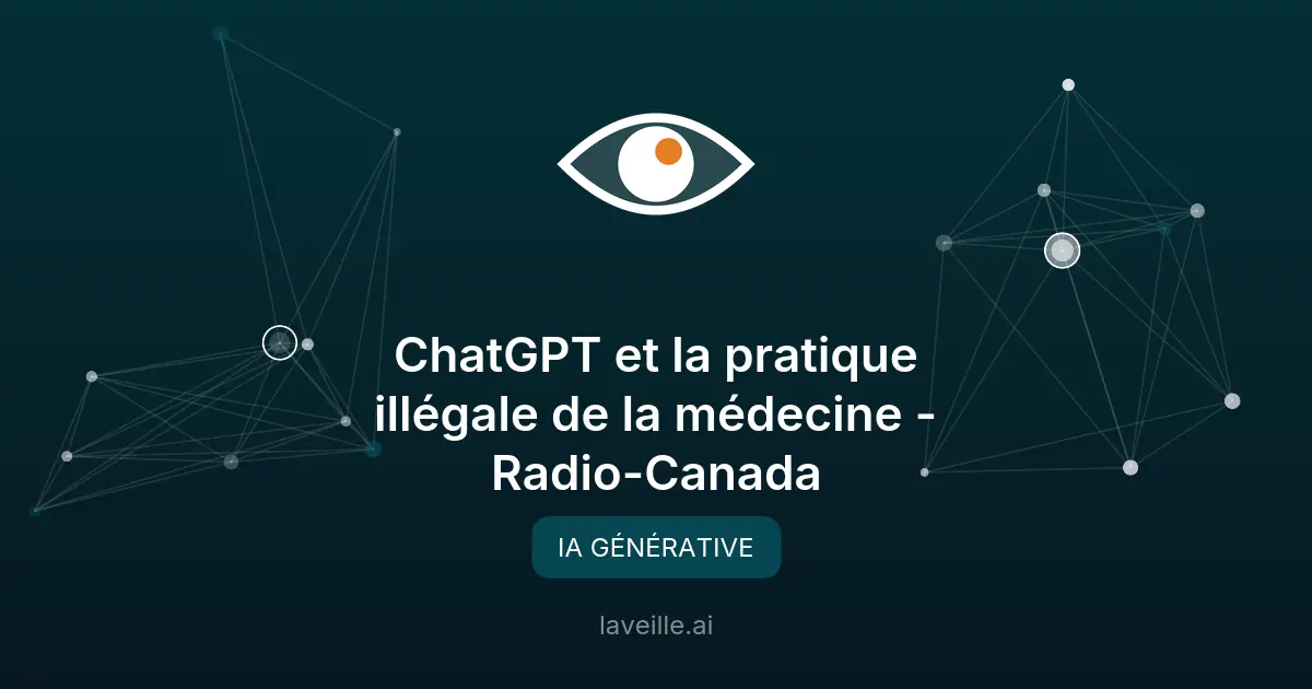 ChatGPT et la médecine illégale : risques et dangers