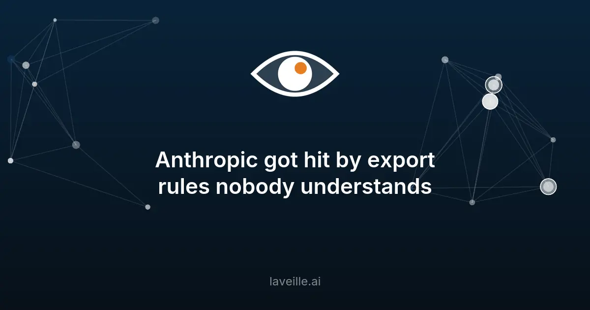 Anthropic bloque ses modèles d'IA suite à un ordre inédit