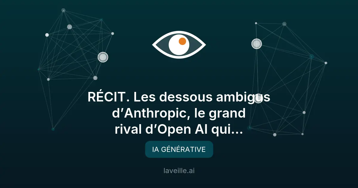 Anthropic : le chevalier blanc contesté de l'IA