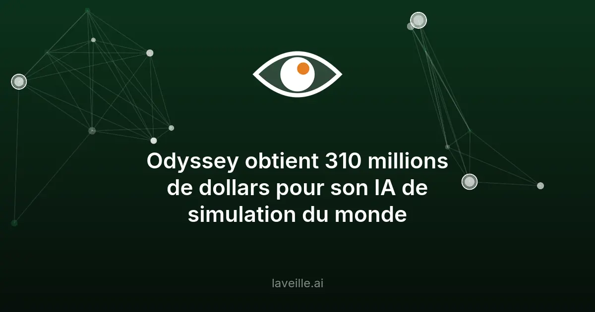 Odyssey lève 310M$ pour son IA de simulation du monde