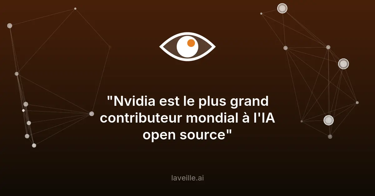 Nvidia : leader mondial de l'IA open source en France