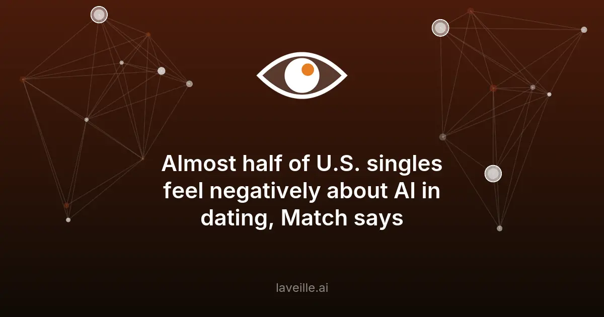 L'IA dans les applications de rencontre : 47% des célibataires sceptiques