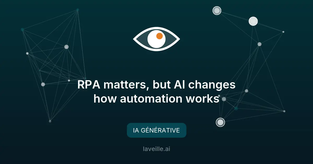 Comment l'IA transforme l'automatisation des processus