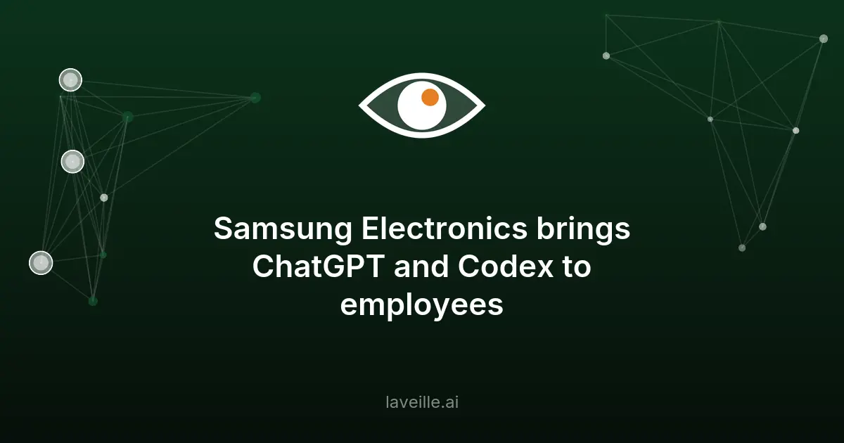 Samsung déploie ChatGPT Enterprise pour ses employés