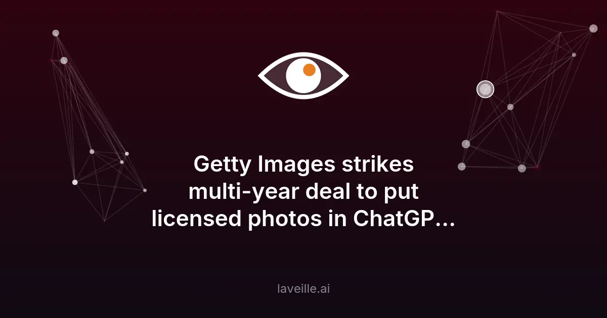 Getty Images et OpenAI signent un accord pour ChatGPT