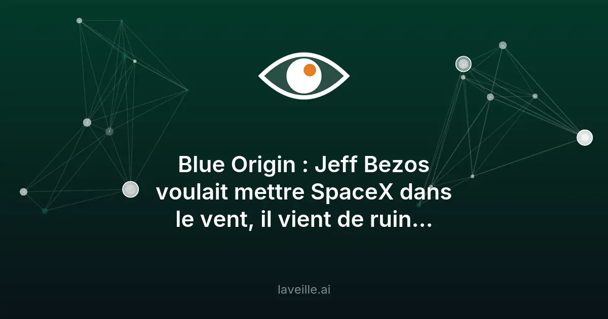 Blue Origin : succès et échec pour la fusée New Glenn