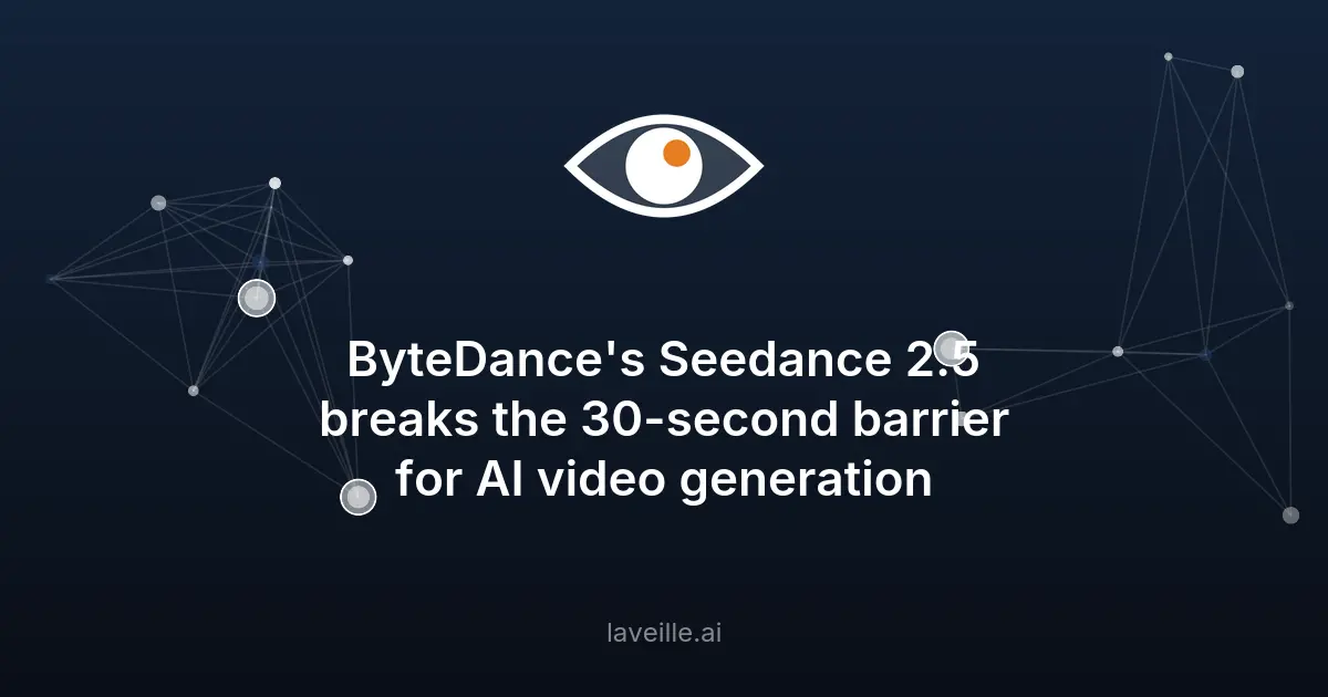 ByteDance lance Seedance 2.5 pour la génération vidéo IA