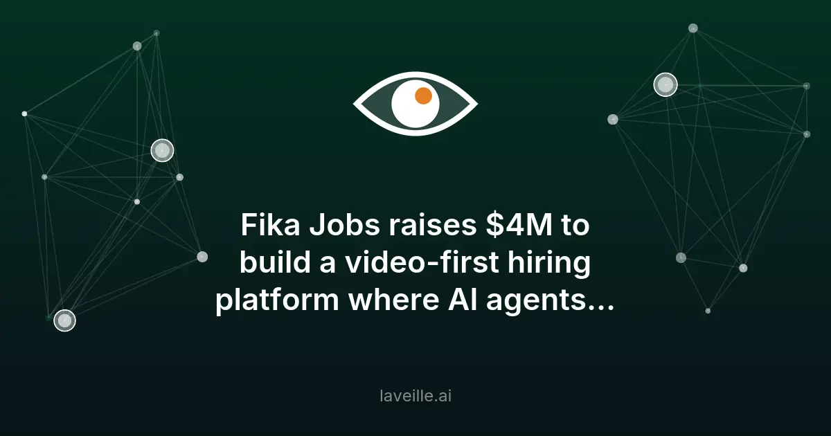 Fika Jobs révolutionne le recrutement avec l'IA