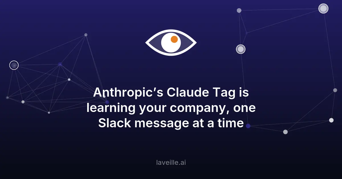 Claude Tag d'Anthropic révolutionne Slack avec l'IA persistante