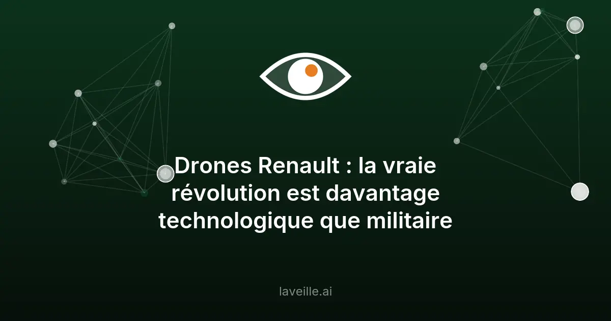 Renault et Turgis & Gaillard : la révolution des drones