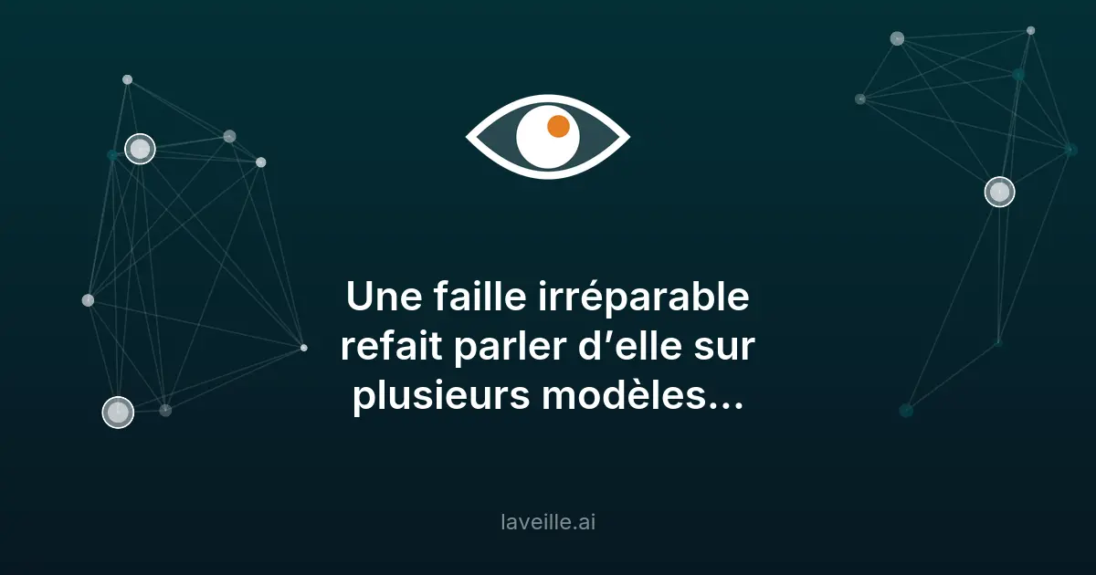 Faille matérielle critique sur les iPhone XS à 11 Pro Max