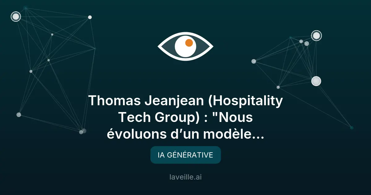 Hospitality Tech Group mise sur l'IA pour révolutionner l'hôtellerie