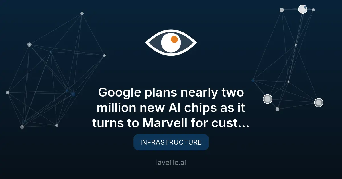 Google développe deux millions de puces IA avec Marvell