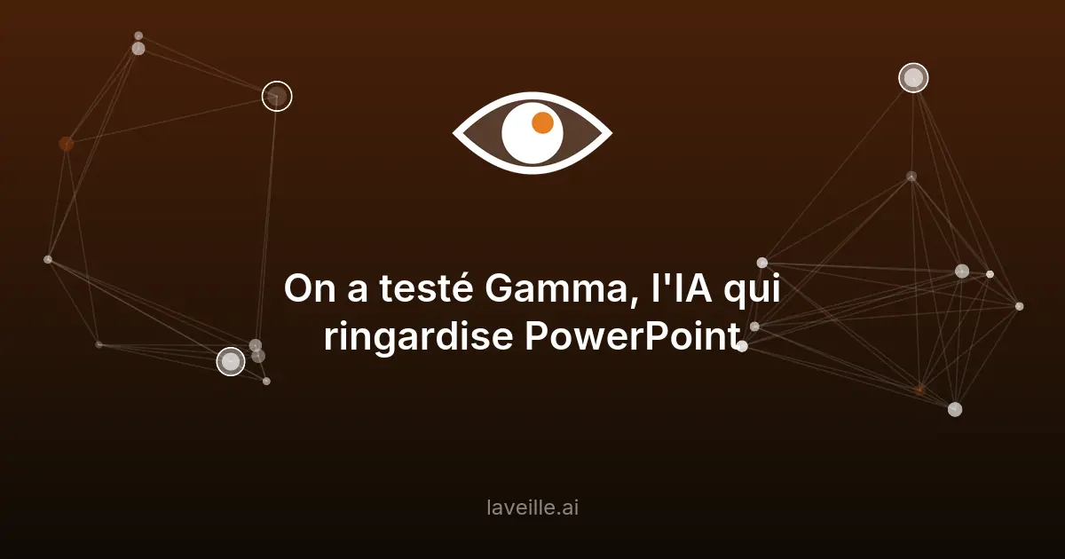 Gamma : l'IA qui révolutionne les présentations