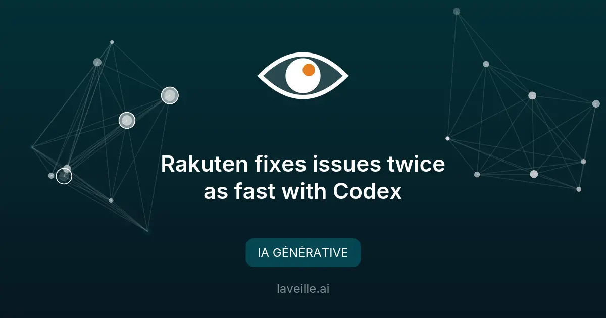 Comment Rakuten utilise Codex pour optimiser le développement logiciel