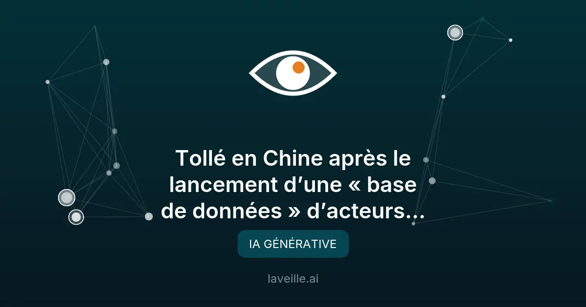 Controverse autour de l'outil IA d'iQiyi pour acteurs