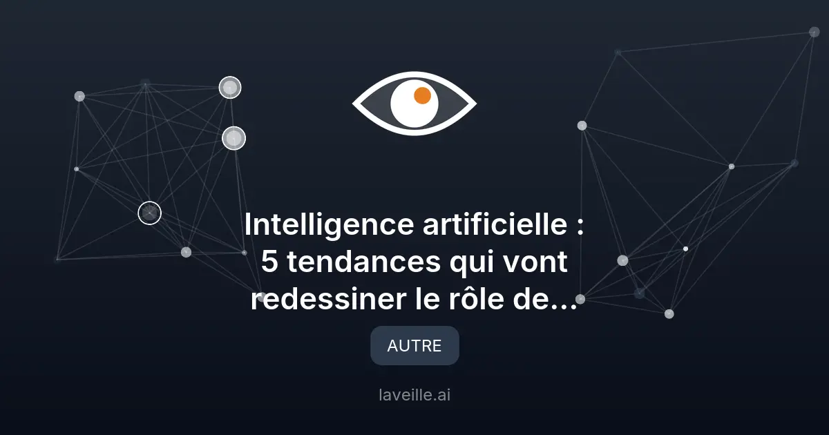 5 tendances IA redéfinissant l'agent immobilier