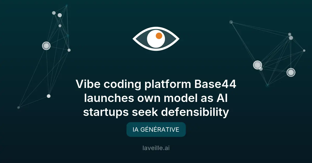 Base44 lance son modèle d'IA pour le codage