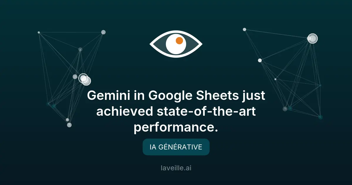 Gemini dans Google Sheets : révolutionnez vos données avec l'IA