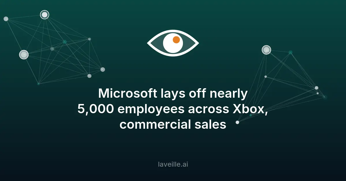 Microsoft licencie 4 800 employés tout en investissant dans l'IA