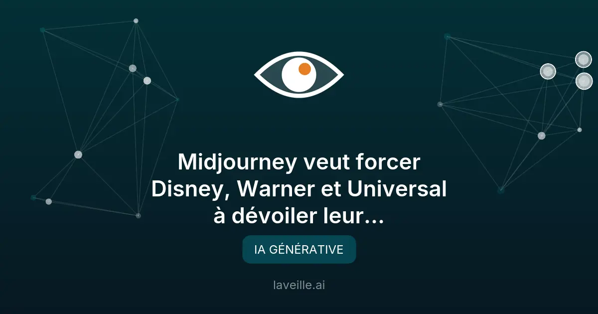 Midjourney vs Disney : bataille juridique sur l'IA générative