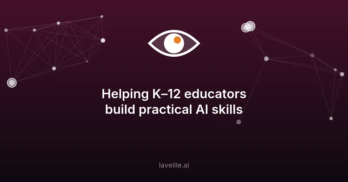 Ateliers IA pour enseignants K-12 par OpenAI et Walton