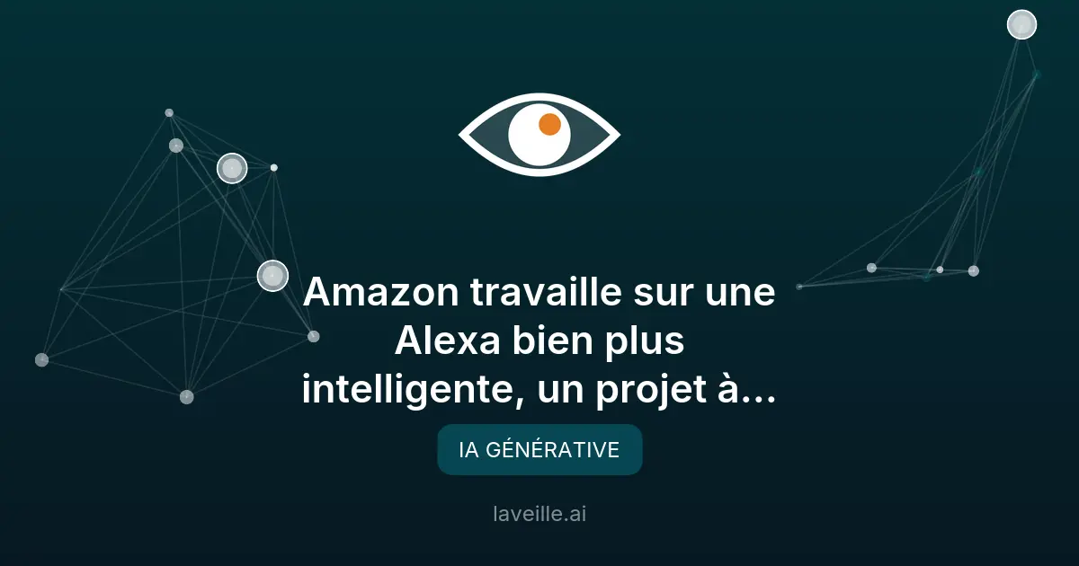 Amazon investit 100M$ pour rendre Alexa plus intelligente