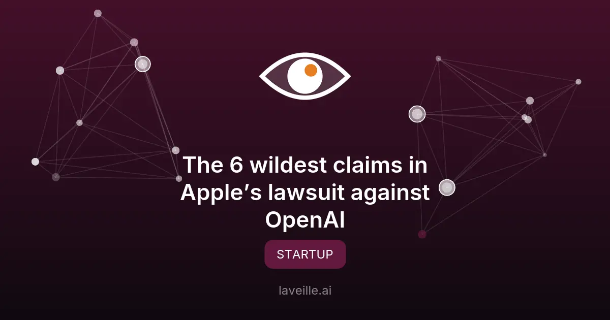 Apple accuse OpenAI de vol de secrets industriels