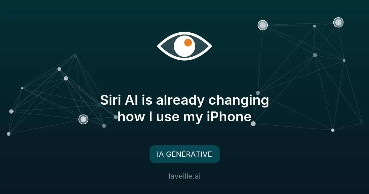 Siri AI révolutionne l'utilisation de l'iPhone avec iOS 27