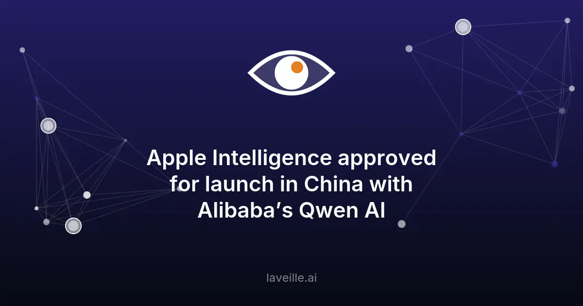 Apple Intelligence arrive en Chine avec l'IA Qwen d'Alibaba
