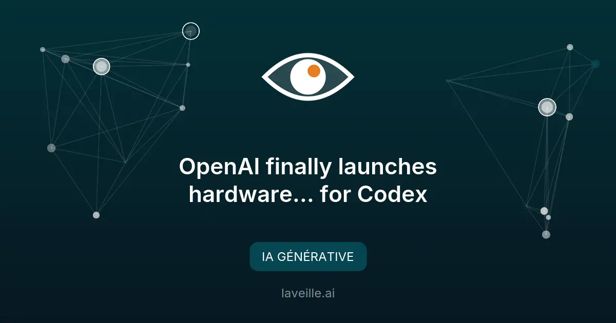OpenAI lance Codex Micro : un périphérique pour Codex