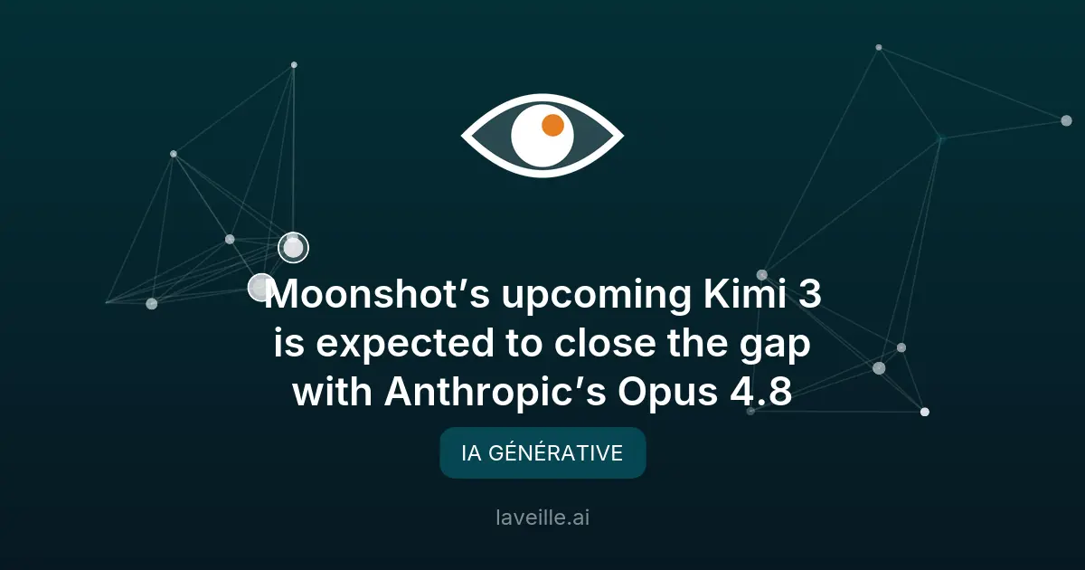 Kimi K3 de Moonshot: le rival open-source d'Anthropic