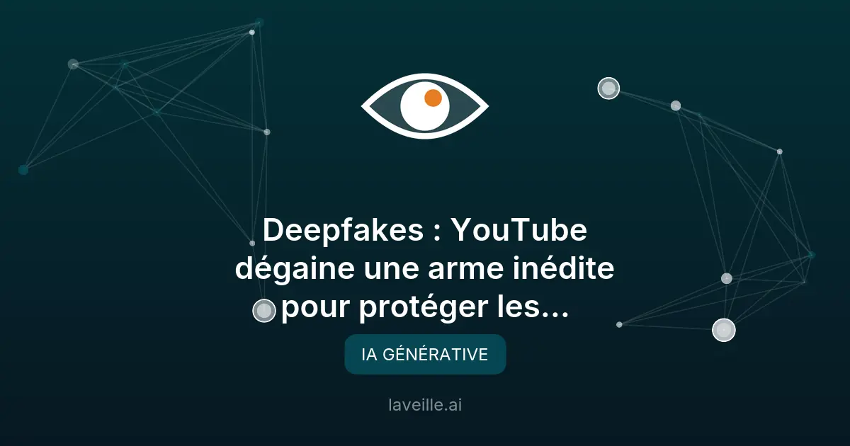 YouTube lance un outil IA contre les deepfakes
