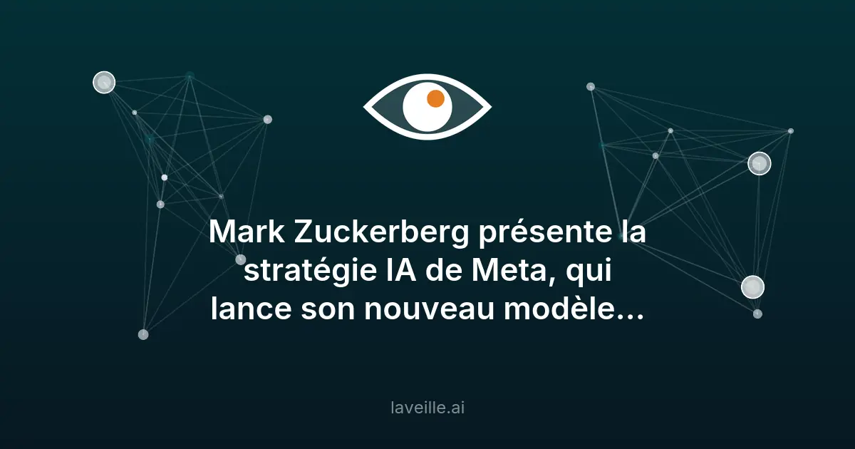 Meta lance Muse Glimmer, un modèle IA open weight