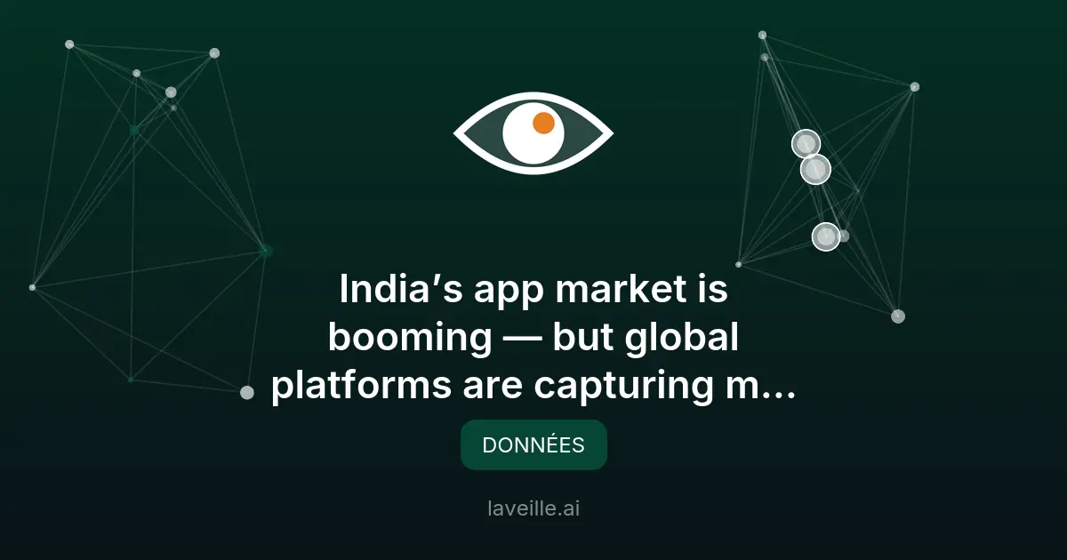 Croissance record du marché des applications en Inde