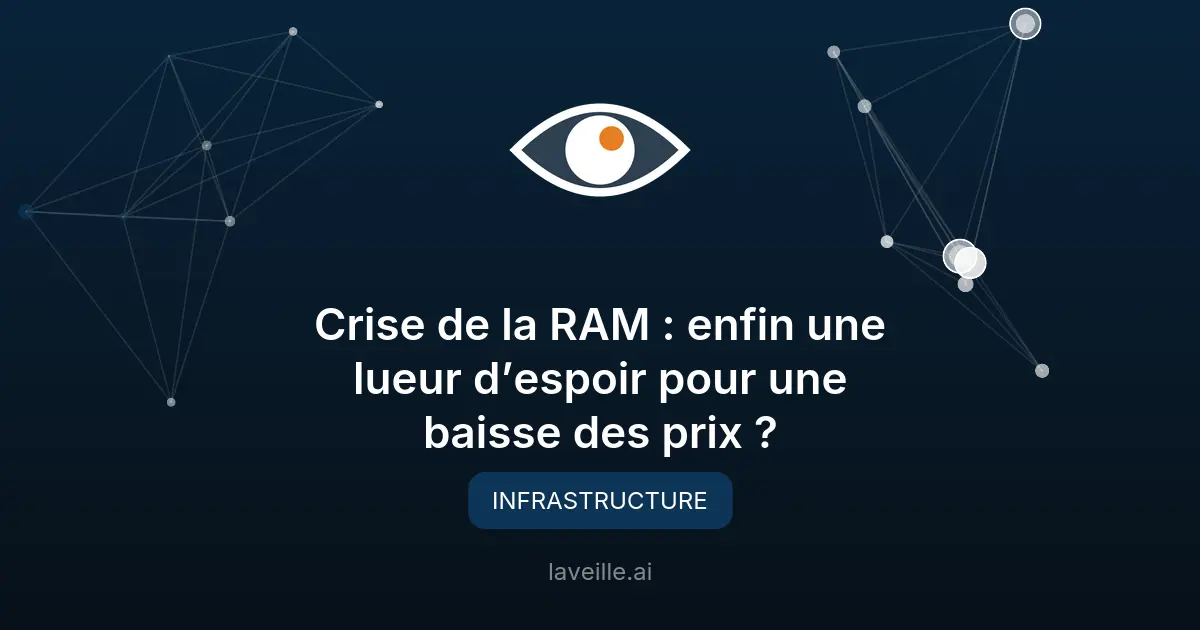 Baisse des prix de la RAM : tendance durable ?