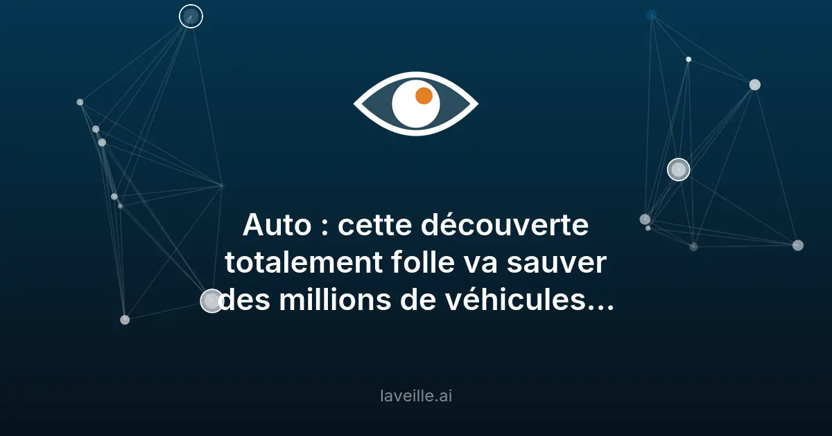 L'huile de colza, futur carburant des moteurs diesel ?
