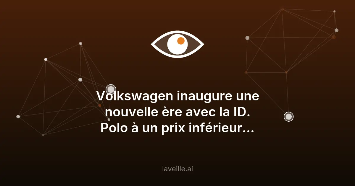 Volkswagen ID. Polo : la citadine électrique à moins de 25 000€