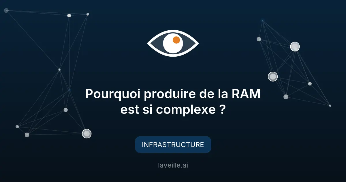 Pourquoi la fabrication de la RAM est un exploit industriel