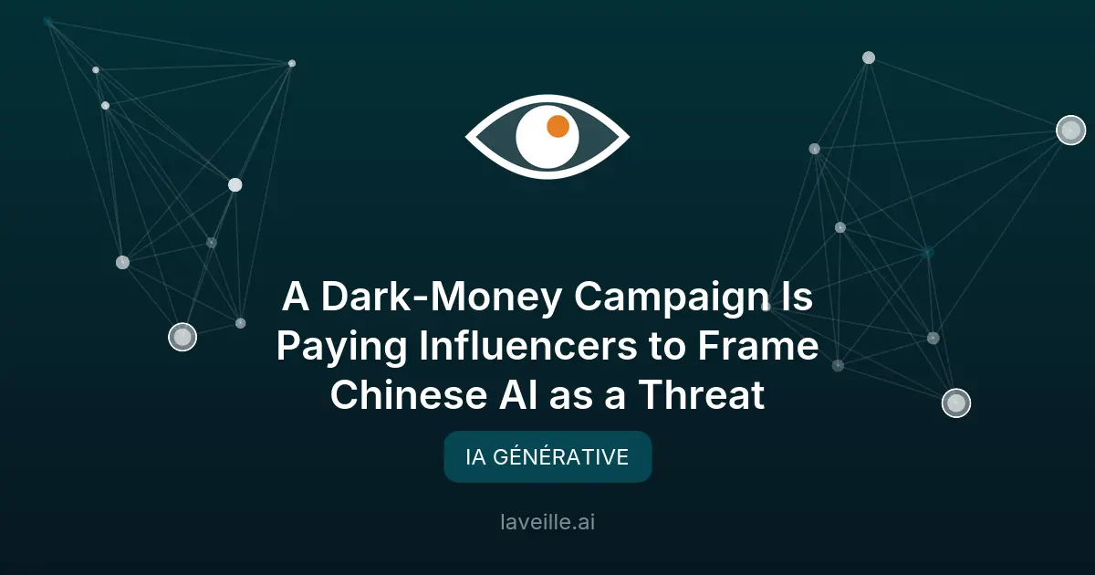 Campagne secrète pour influencer l'opinion sur l'IA chinoise